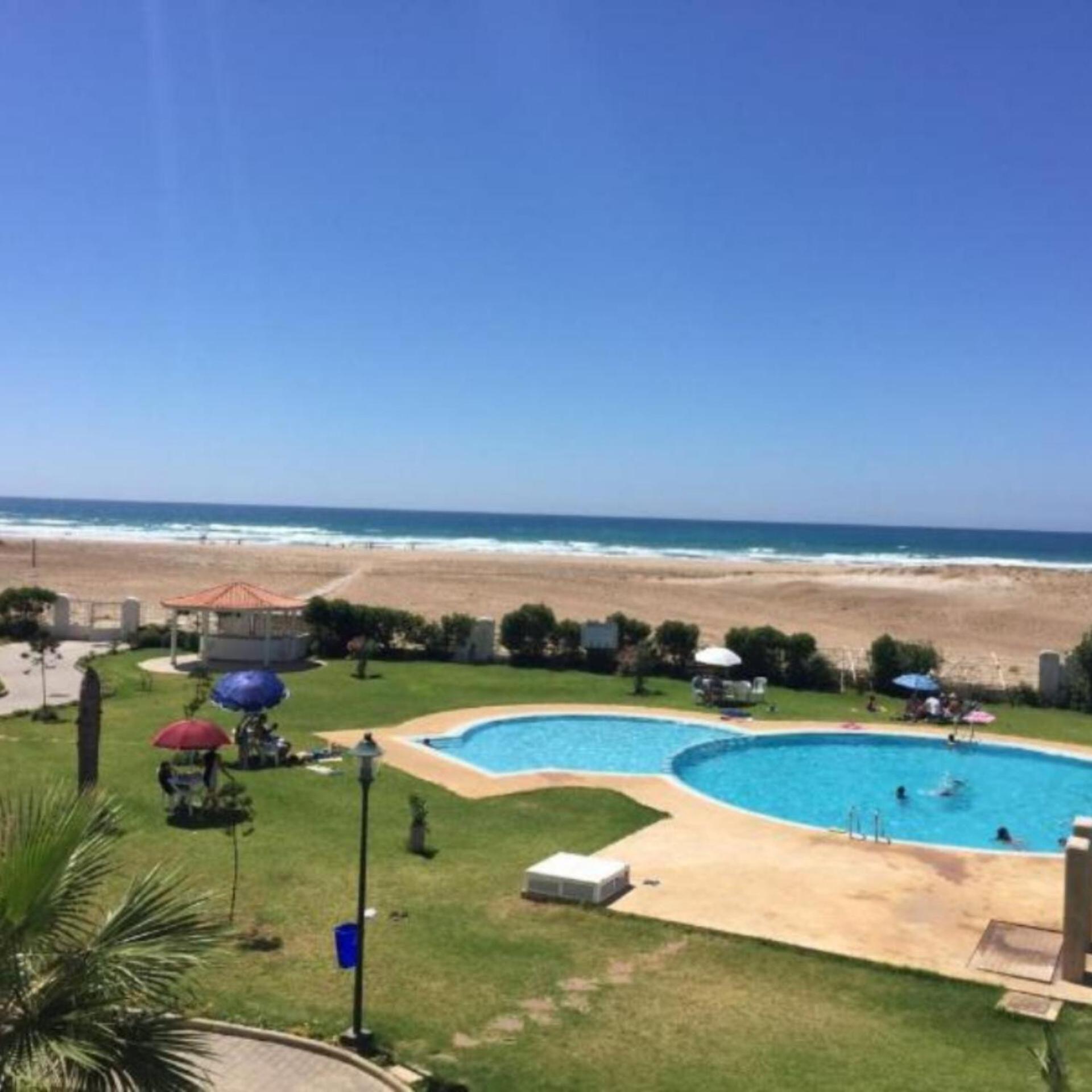 Seaside Poolside Apartment Asilah Eksteriør bilde